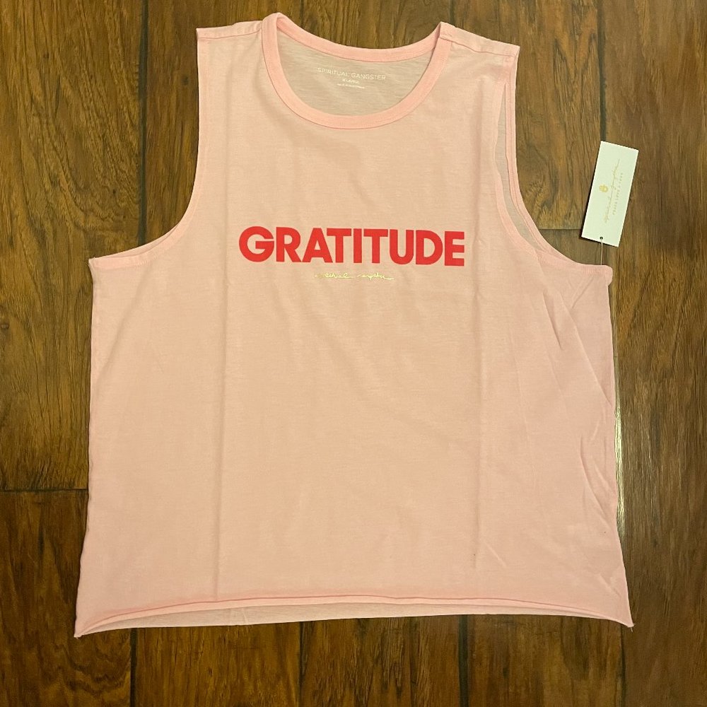 Spiritual Gangster Paradise Tank - GRATITUDE